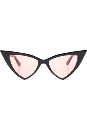 Alexander McQueen Accessoires, Dames, Zwart, ONE Size, Zonnebril