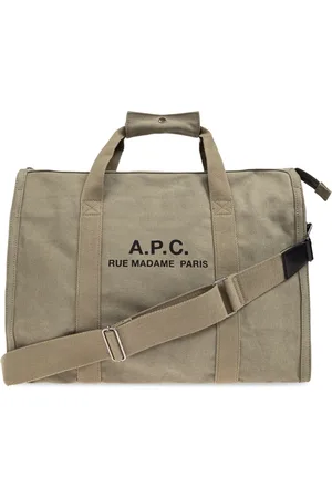 A.P.C. Tassen, Heren, Groen, ONE Size, Shopper tas