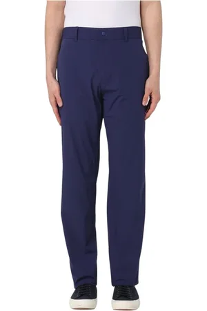 Aspesi Broeken, Heren, Blauw, XS, Blauwe Stretchbroek voor Mannen