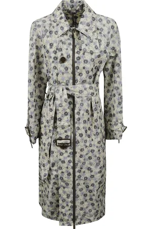 Burberry Mantels, Dames, Veelkleurig, S, Polyester, Stijlvolle Jassen voor Vrouwen