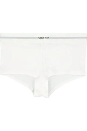 Calvin Klein Ondergoed, Dames, Wit, S, Wit Kant Trim Lingerie Set