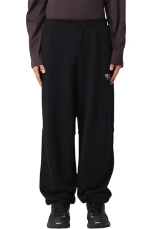 Helmut Lang Broeken, Heren, Zwart, S, Katoen, Zwarte Joggers voor Mannen