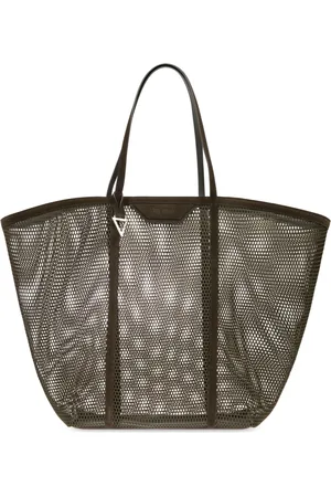 The Attico Tassen, Dames, Groen, ONE Size, Shopper tas Estate Meravigliosa collectie