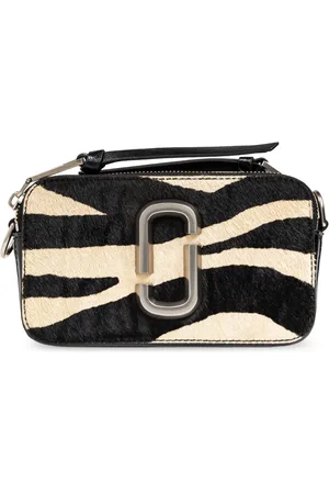 Marc Jacobs Tassen, Dames, Zwart, ONE Size, Leer, Schoudertas The Snapshot