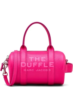 Marc Jacobs Tassen, Dames, Roze, ONE Size, Leer, Leren Tas met Korrelige Textuur