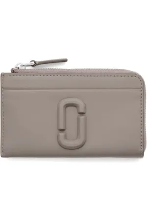 Marc Jacobs Accessoires, Dames, Grijs, ONE Size, Top Zip Multi Portemonnee