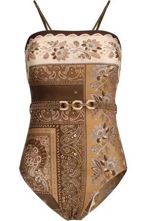 ZIMMERMANN Badkleding, Dames, Veelkleurig, M, Gelukkig Eendelig Badpak