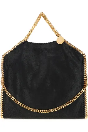 Stella McCartney Tassen, Dames, Zwart, ONE Size, Katoen, Handtassen Schoudertassen Mode Accessoires