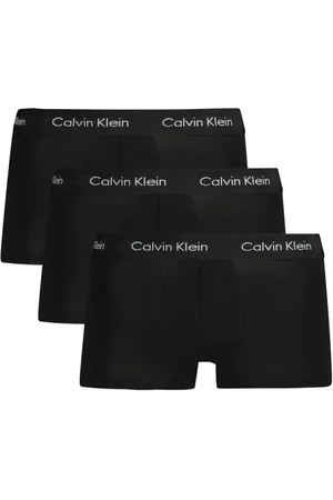 Calvin Klein Ondergoed, Heren, Zwart, M, Boxershorts met ondersteunende elastische tailleband