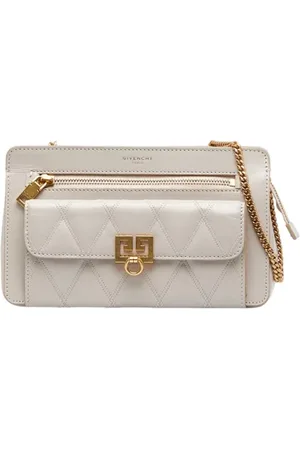 Givenchy Pre-owned, Dames, Geel, ONE Size, Leer, Pre-owned Leather crossbody-bags