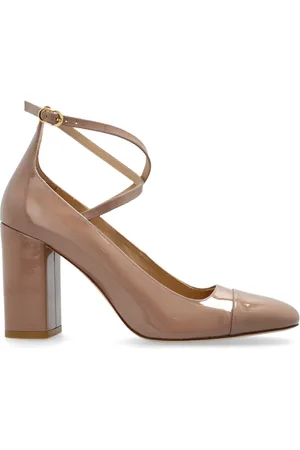 Stuart Weitzman Schoenen, Dames, , 38 1/2 EU, Leer, Heeled Schoenen Eden