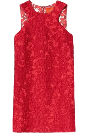 La DoubleJ Kleedjes, Dames, Rood, L, Racer Mini Jurk