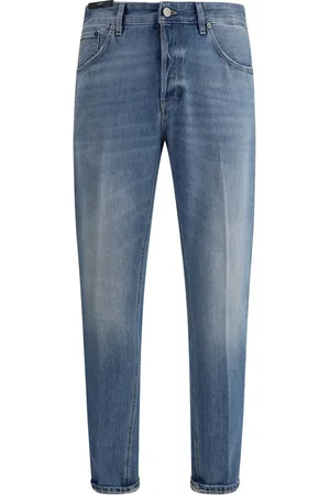PT Torino Jeans, Heren, Blauw, W34, Katoen, Reggae Jeans Klassiek Vijf-Pocket Ontwerp