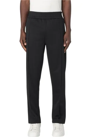 Palm Angels Broeken, Heren, Zwart, 2Xl, Klassieke Stijl Track Broek