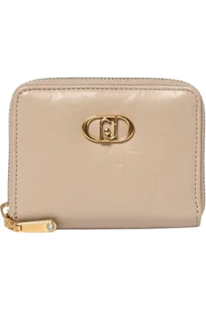 Liu Jo Accessoires, Dames, , ONE Size, Stijlvolle Sand Portemonnee met Vakken
