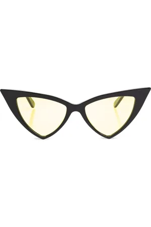 Alexander McQueen Accessoires, Dames, Zwart, ONE Size, Zonnebril