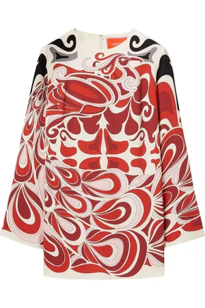 La DoubleJ Kleedjes, Dames, Rood, S, Wol, Mini Supremes Swing Jurk
