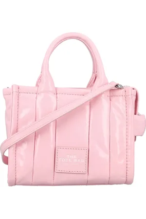 Marc Jacobs Tassen, Dames, Roze, ONE Size, Leer, Luxe Bubblegum Micro Tote Tas