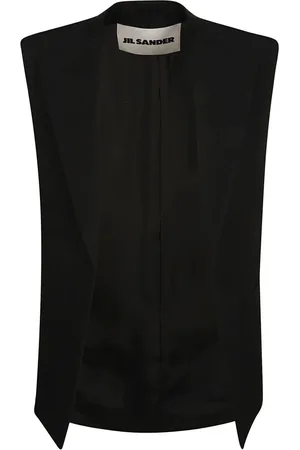 Jil Sander Jassen, Heren, Zwart, L, Zwarte Herenjassen