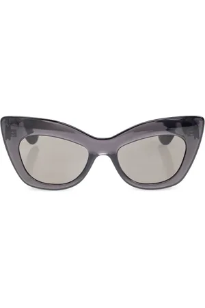 Alexander McQueen Accessoires, Dames, Zwart, ONE Size, Zonnebril