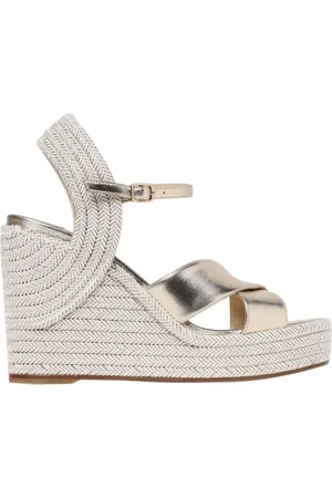 Jimmy Choo Schoenen, Dames, , 40 EU, Champagne Espadrille Wedges