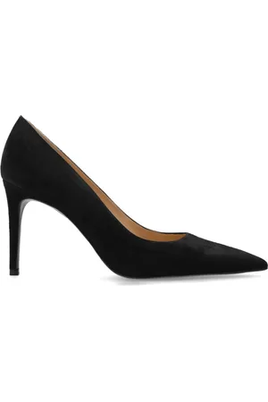 Stuart Weitzman Schoenen, Dames, Zwart, 37 EU, Suède, Stuart Power Stiletto`s