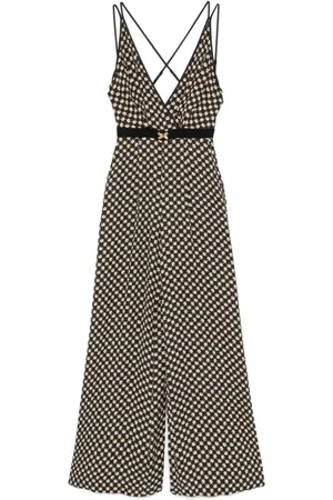 Elisabetta Franchi Jumpsuits & Playsuits, Dames, Veelkleurig, S, Jumpsuit met patroon