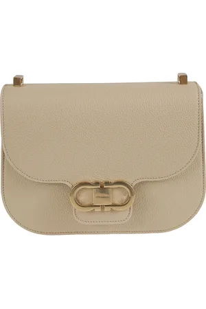 Salvatore Ferragamo Tassen, Dames, , ONE Size, Leer, Double G Tassen Collectie