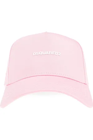 Dsquared2 Accessoires, Dames, Roze, ONE Size, Katoen, Mini Logo Baseball Cap