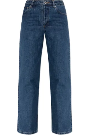 A.P.C. Jeans, Dames, Blauw, W28, Katoen, Straight-leg jeans