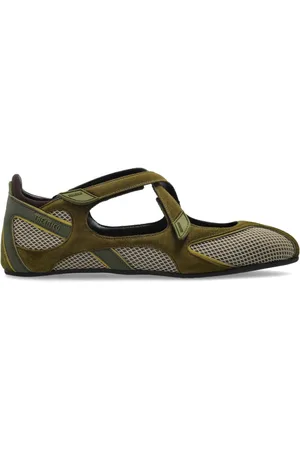 The Attico Schoenen, Dames, Groen, 38 EU, Suède, Sportschoenen Nomad