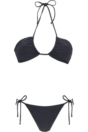 MC2 SAINT BARTH Badkleding, Dames, Zwart, M, Zwart Zee Kleding Bikini Driehoek Top