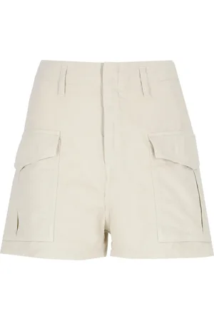 Woolrich Korte broeken, Dames, , W25, Katoen, Katoenen Shorts met Zakken