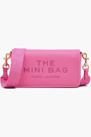 Marc Jacobs Tassen, Dames, Roze, ONE Size, Leer, The Leather Mini Bag