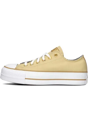Converse Schoenen, Dames, Geel, 36 EU, Gele Hoge Sneakers Chuck Taylor All Star Lift Platform