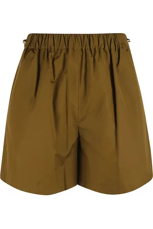 Max Mara Korte broeken, Dames, Groen, 2Xs, Katoen, Haway Stijlvolle Shorts