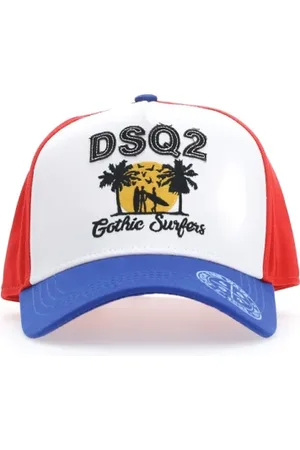 Dsquared2 Accessoires, Heren, Veelkleurig, ONE Size, Dsq 2 Cap, One Size