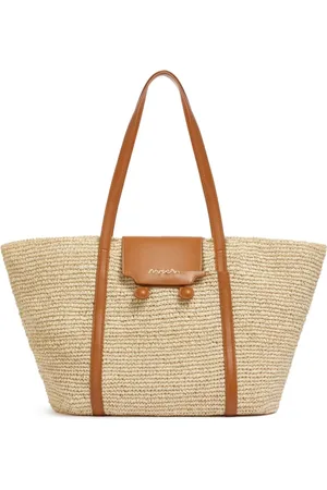 Marni Tassen, Dames, , ONE Size, Strandtas met kleurblokkering