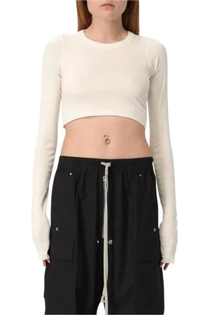 Rick Owens Tops, Dames, , S, Gebreide Lange Mouw Top