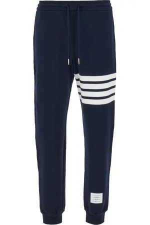 Thom Browne Broeken, Heren, Blauw, M, Katoen, Stijlvolle broeken voor mannen