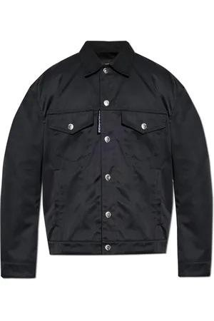 Dsquared2 Jassen, Heren, Zwart, XS, Jas met logo