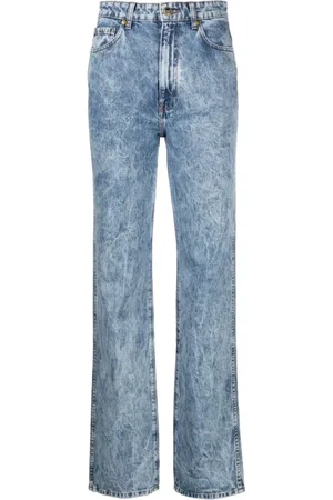 Khaite Jeans, Dames, Blauw, W29, Denim, Clear Straight Jeans