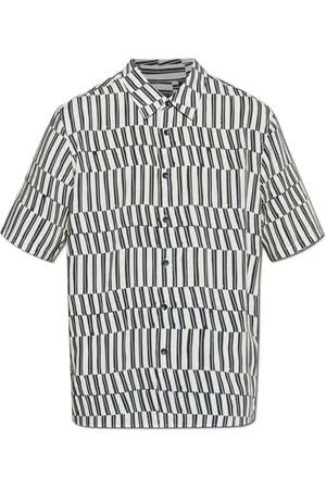 RAG&BONE Overhemden, Heren, Wit, XL, Kortemouwenshirt