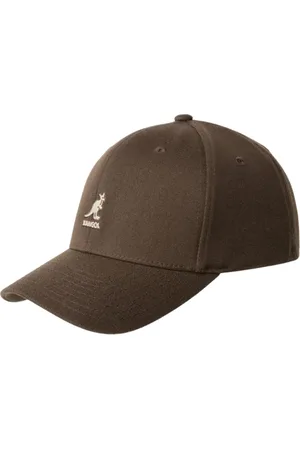 Kangol Accessoires, Dames, Bruin, S/M, Wol, Bruine Unisex Baseballpet Allergievrij