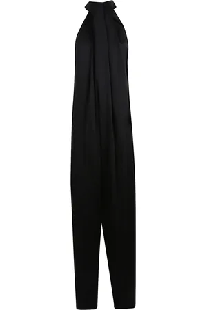 Stella McCartney Jumpsuits & Playsuits, Dames, Zwart, 2Xs, Zwart Kledingpak Elegante Stijl