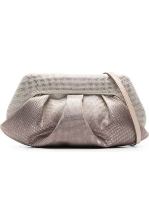 THEMOIRÈ Tassen, Dames, Grijs, ONE Size, Mulberry Pink Crossbody Tas