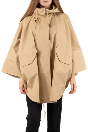 Max Mara Jassen, Dames, , 3Xs, Waterdichte Jas voor avonturen