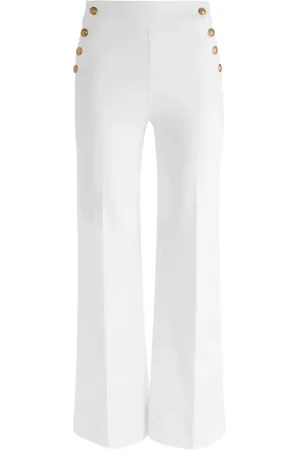 ALICE+OLIVIA Broeken, Dames, , W27, Katoen, Wide Leg Jeans