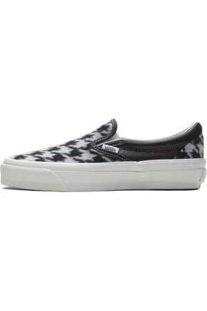 Vans Schoenen, unisex, Zwart, 38 1/2 EU, Houndstooth Slip-On Reissue 98 LX