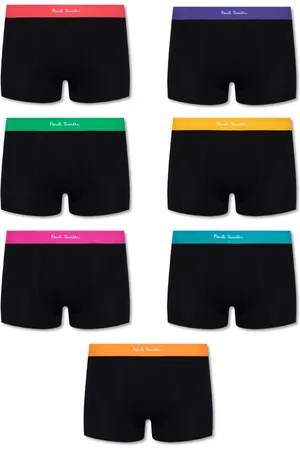 Paul Smith Ondergoed, Heren, Zwart, S, Katoen, Boxers zevenpack